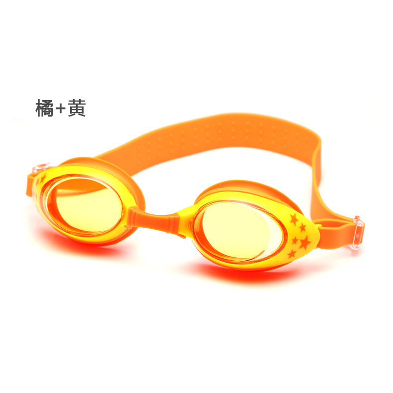 High definition children's cartoon goggles natural silicone waterproof and fog-proof goggles with adjustable Specification drawing