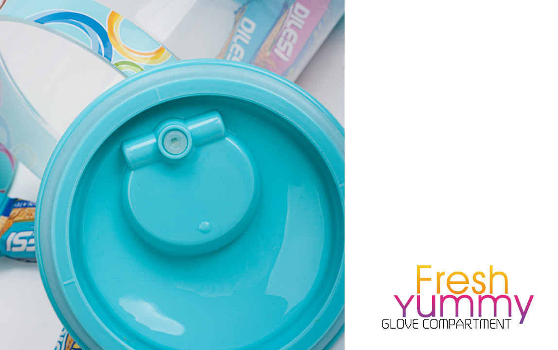 New candy plastic sealed storage can, fashionable and environmentally friendly plastic sealed can B-417 details Picture