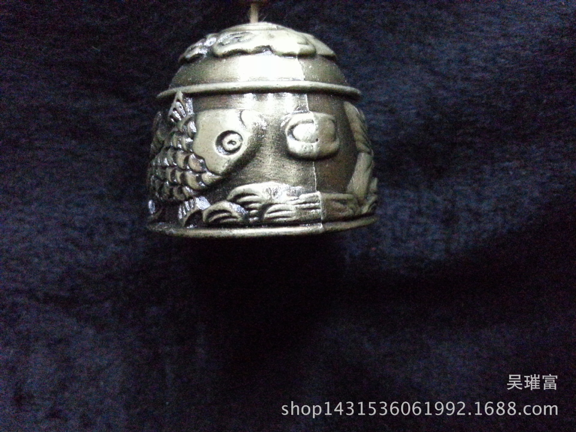 Factory direct sales of antique bell wind chime accessories, hanging ornaments, dragon bells, bell ornaments and other accessories Specification image
