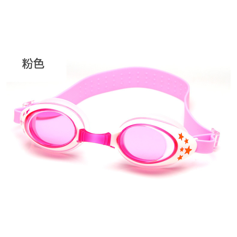 High definition children's cartoon goggles natural silicone waterproof and fog-proof goggles with adjustable details Picture