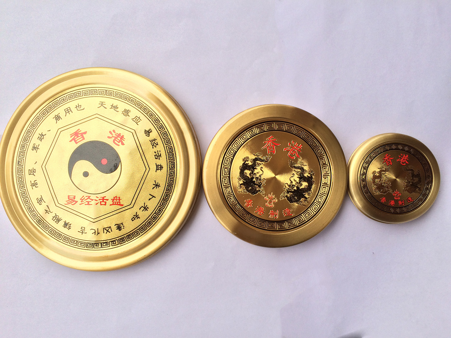 葫芦顺/香港真铜圆罗/便携罗经仪细节图