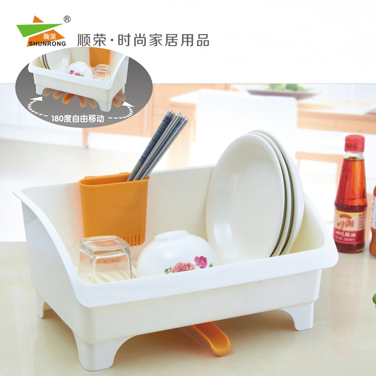 Factory Direct Plastic Thickened Drip Dish Kitchen Drain Bowl Holder Large Sr66-22