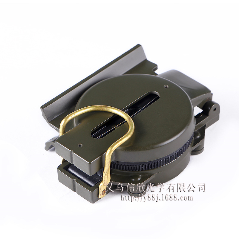 Wholesale of new snap-on multi-functional metal compasses in military green mini compass business gifts Specification image