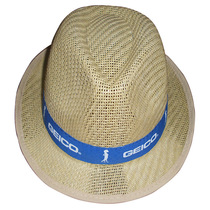 New recommended paper cloth small top hat paper rope jazz hat imitation of three papyrus cloth straw hat with the same spot
