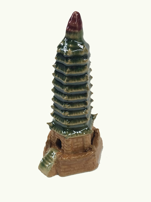 Aquarium fish tank decoration simulation tower ceramic rockery fish tank aquarium landscape supplies wholesale