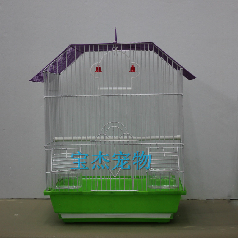 供应高品质出口小鸟笼/八哥笼/虎皮鹦鹉笼/文鸟笼/批发鸟笼细节图