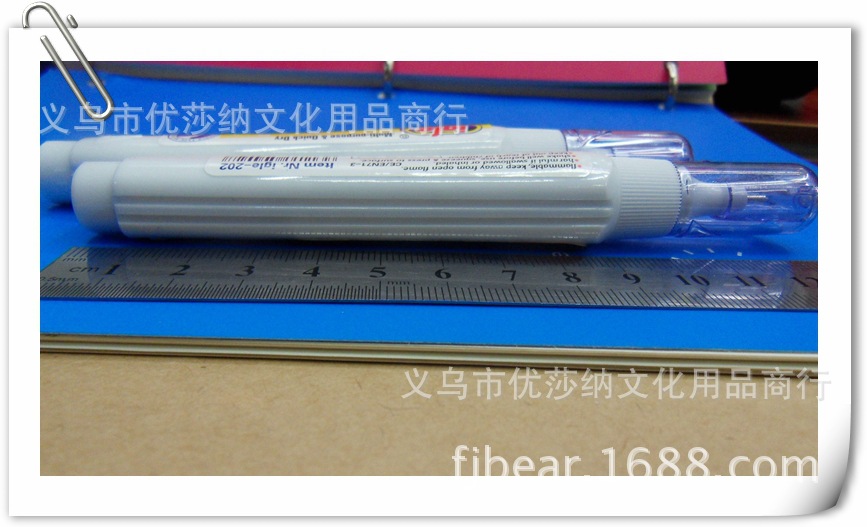 Igle202 Lengthening Correction Pen Correction Liquid Office Supplies Environmental Protection Non-Toxic Quick Drying Specification drawing