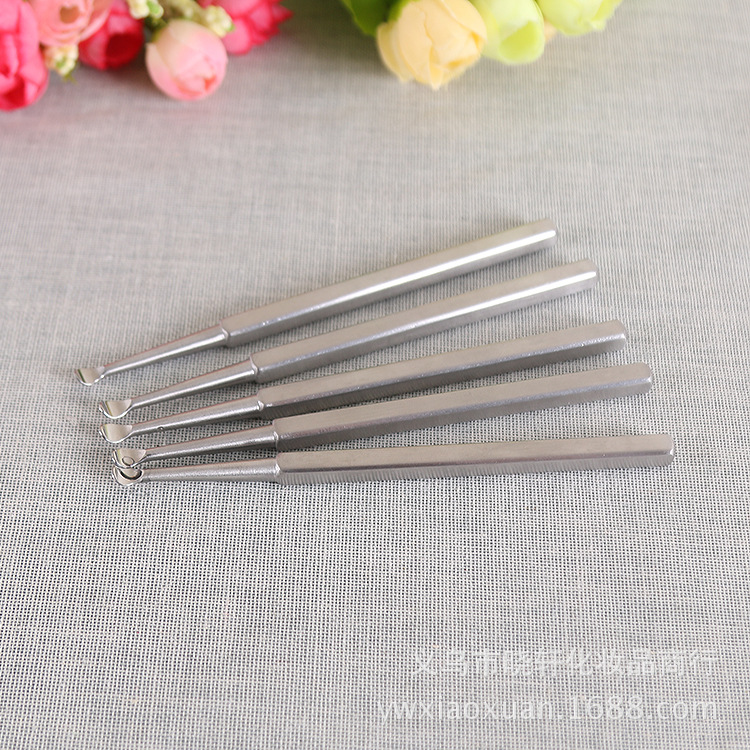 Beauty tools stainless steel ear-picking scoop ear-picking scoop ear-picking scoop ear-picking personal supplies wholesale thumbnail