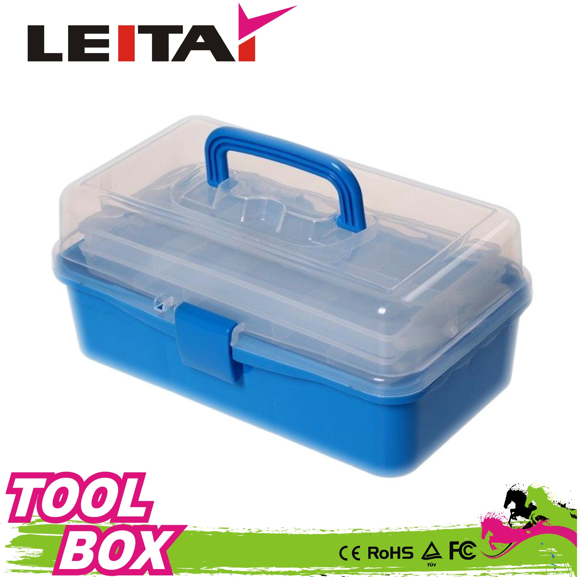 供应/多层透明整理/13寸塑料工细节图