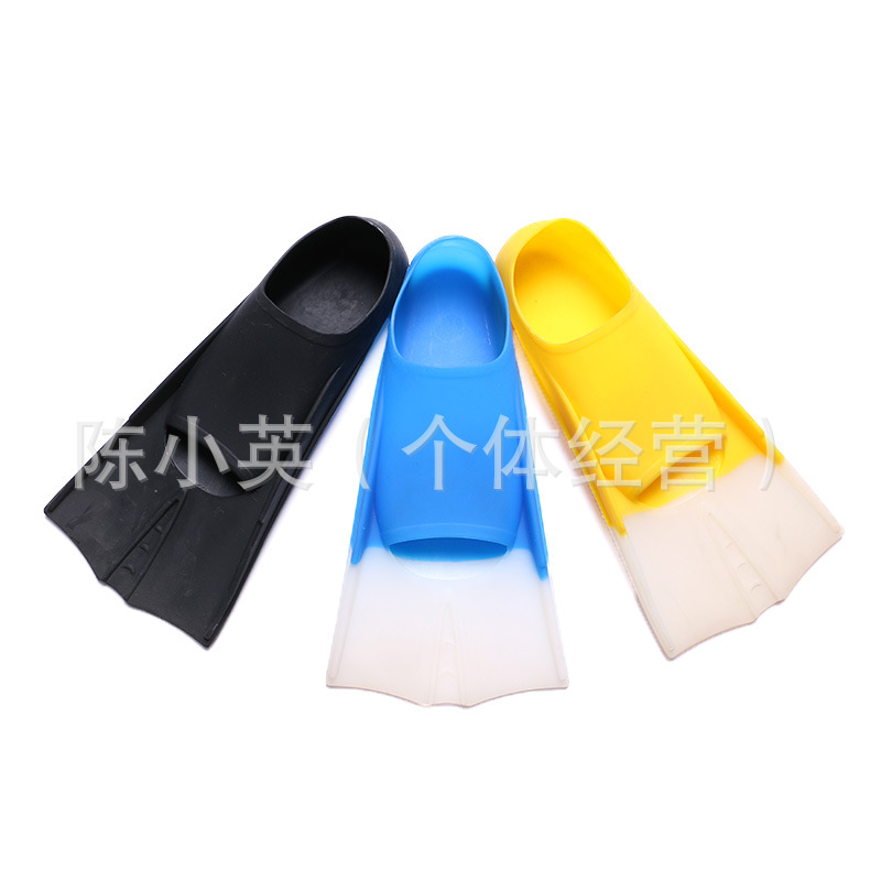 Factory direct supply of silicone flippers, diving flippers, high-quality silicone flippers, snorkeling products wholesale details Picture