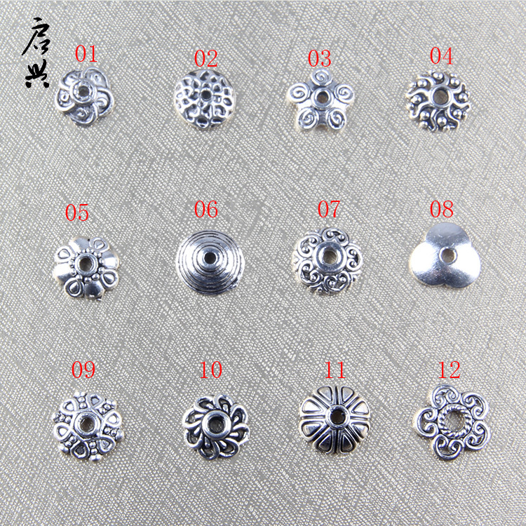 DIY silver jewelry accessories factory direct sales, wholesale of multiple types of flower stands