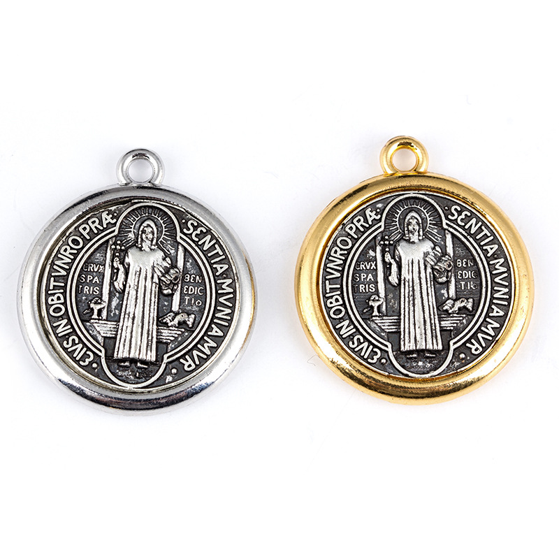 Religious Jesus jewelry accessories wholesale factory direct sales alloy diy keychain accessories pendants