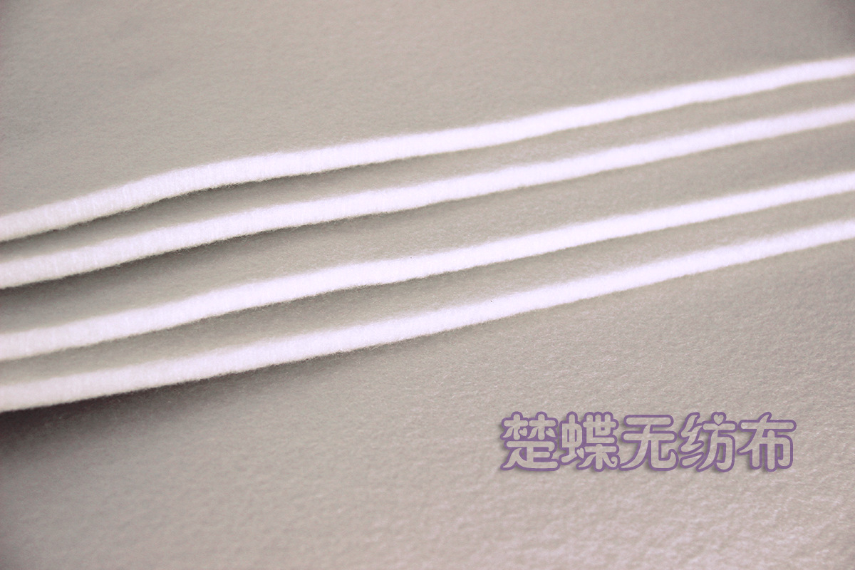 厂家直销工业毛毡 吸油 密封 抛光 防尘多种规格白色针刺棉可订制产品图