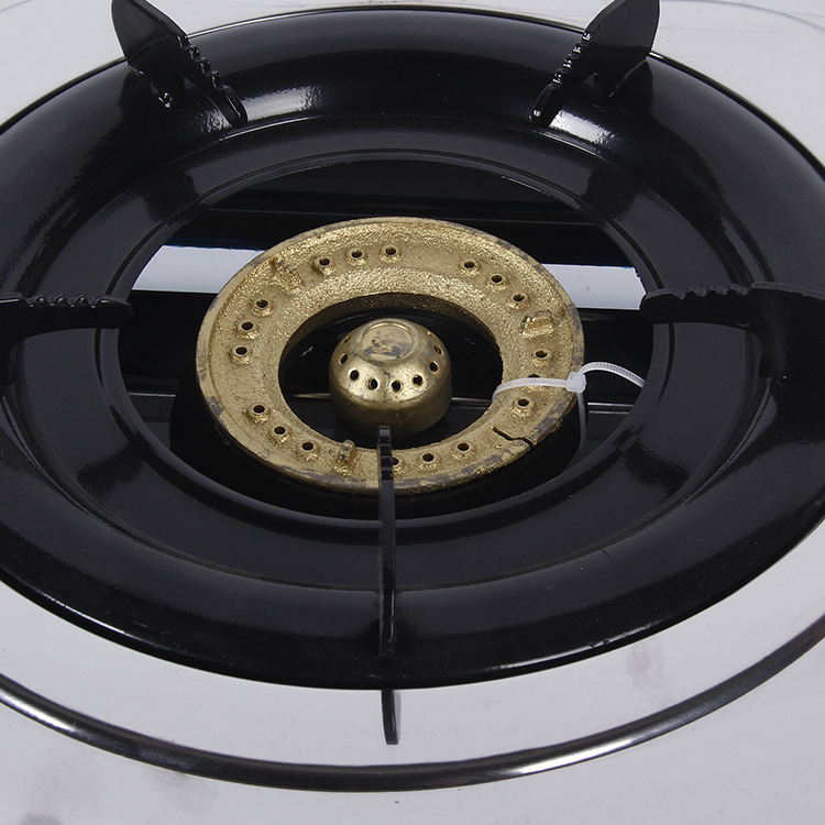 National joint warranty gas stove table gas stove liquefied gas stove embedded double stove stainless steel ordinary small three stove Specification drawing