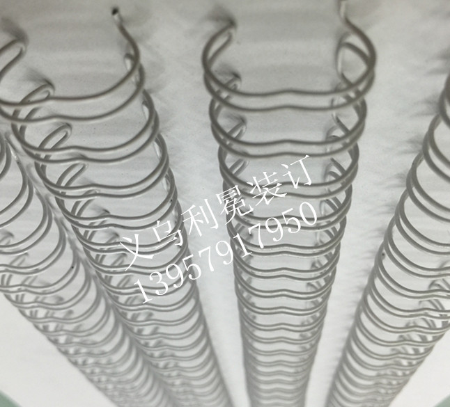 厂家直销笔记/尼龙包胶/装订铁双圈细节图