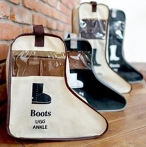 Korean boot bag Travel shoe bag Home boot storage bag Shoe storage bag Visible dust boot cover boot cover