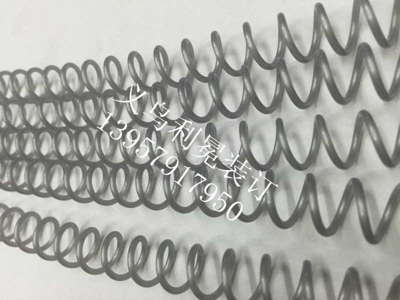 厂家直销优质塑料弹簧圈,装订圈,塑料环保圈