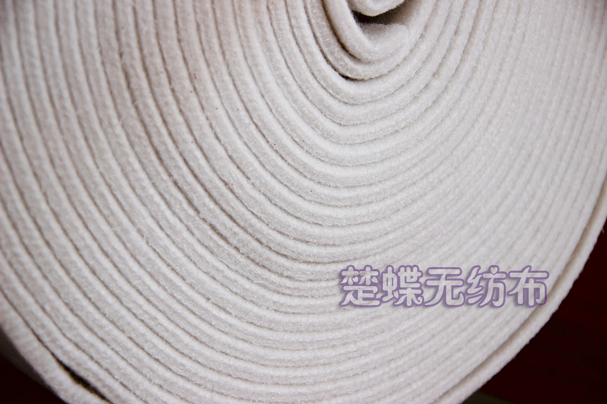 厂家直销工业毛毡 吸油 密封 抛光 防尘多种规格白色针刺棉可订制细节图