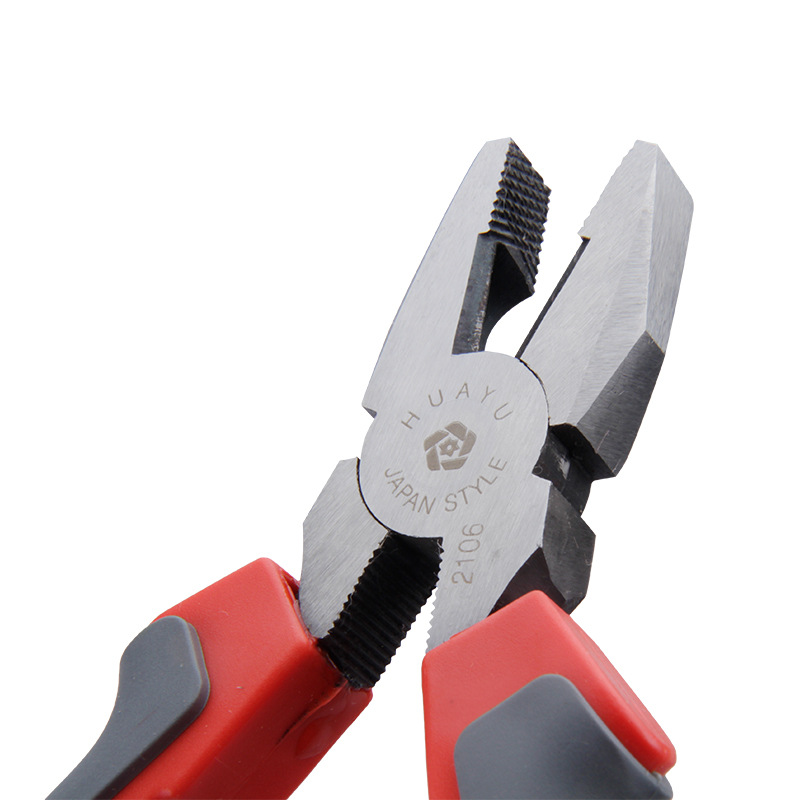 Shenzhen Huayu/ Huayu High Carbon Steel Vise 6 Inches 2106 Wire Pliers details Picture