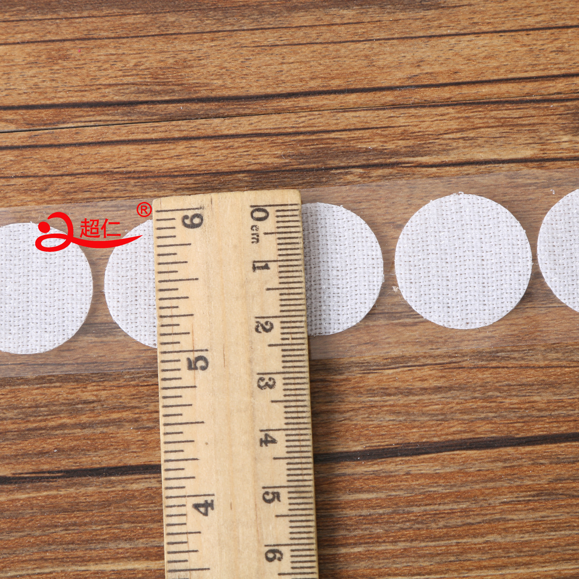 Back Glue Punch Velcro Dot Custom Cut Punch Circle Shape Waste Transparent Film With Glue Diy Sales Item Picture