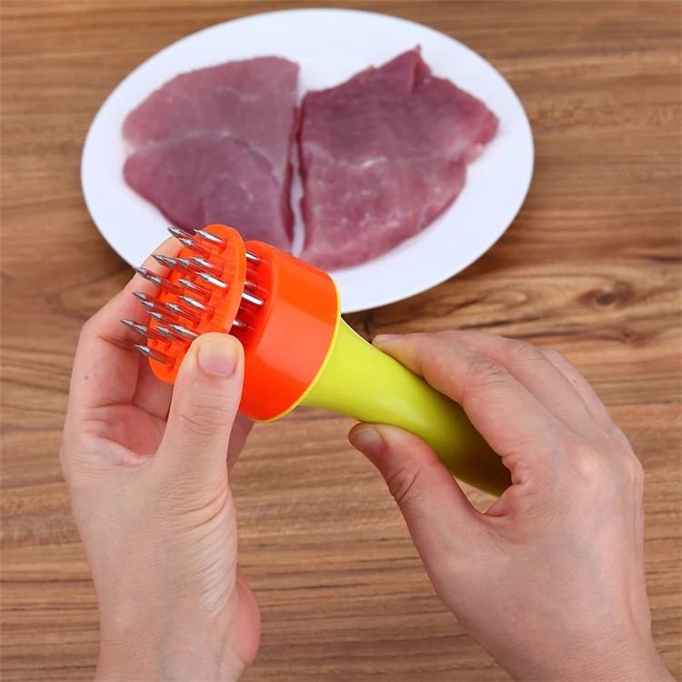 厨房工具/松肉针/牛排肉锤白底实物图