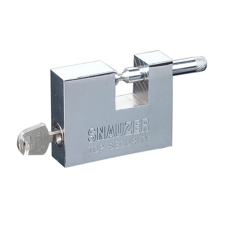 Manufacturers Straight For Rectangular Horizontal Open Padlock Dormitory Door Door Padlock Anti-Theft Beam Padlock Home Lock Head Specification drawing