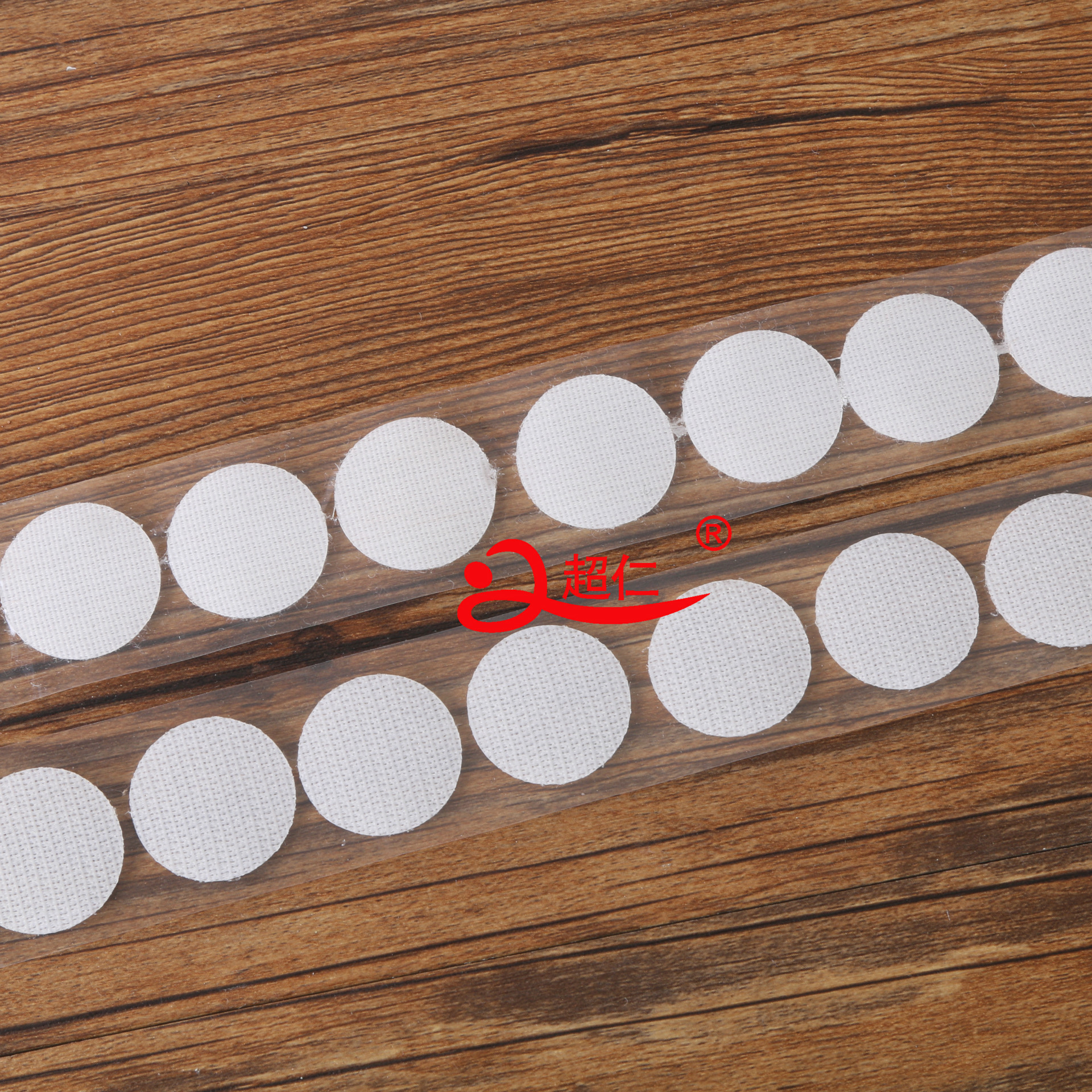 Back Glue Punch Velcro Dot Custom Cut Punch Circle Shape Waste Transparent Film With Glue Diy Sales Specification drawing