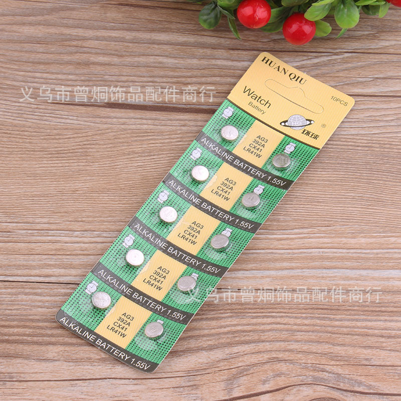 Button battery, AG3 electronic watch battery, flashlight battery, wholesale for one yuan Specification image