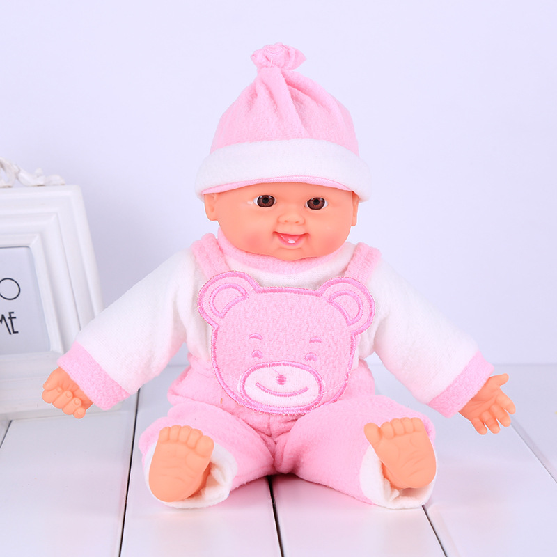 Medium Laughter Doll in a styled photo setup