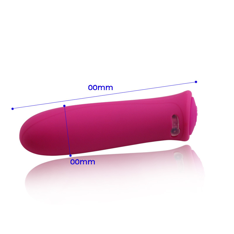 Mini silicone bullet-shaped strong vibration massage silicone vibration sticks are available in stock details Picture