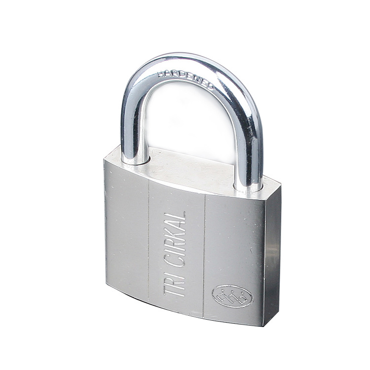Source Manufacturers Anti-Theft Door Lock Imitation Stainless Steel Waterproof Lock Iron Padlock Hammer Lock Manufacturers Direct Supply details Picture
