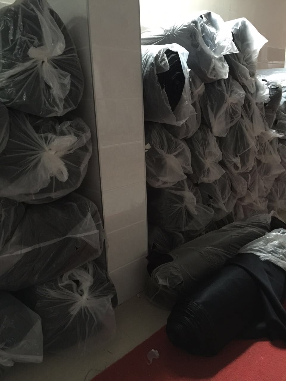 网眼布实物图