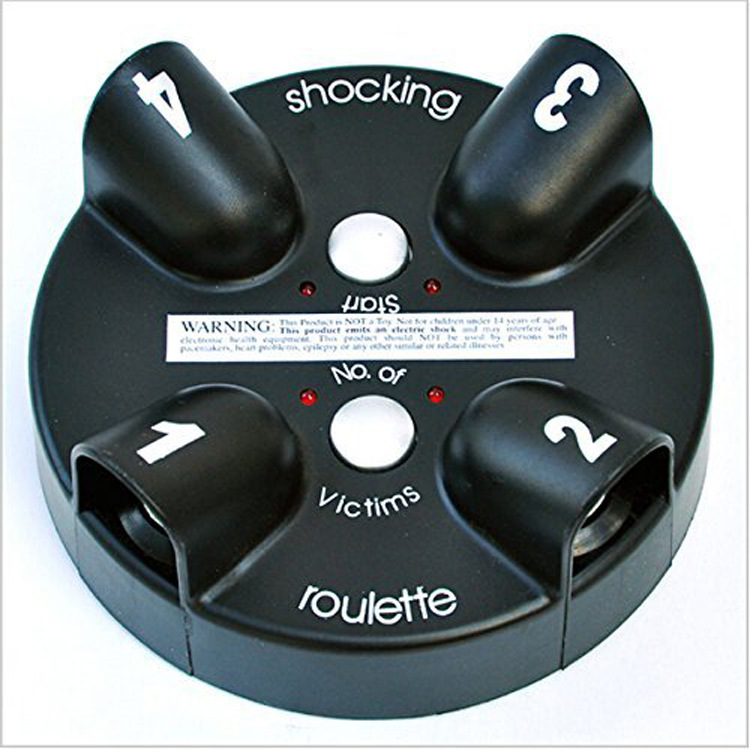 Lucky Electro Finger Game Machine, prank, party toy, prank, electric shock, lie detector Item Picture