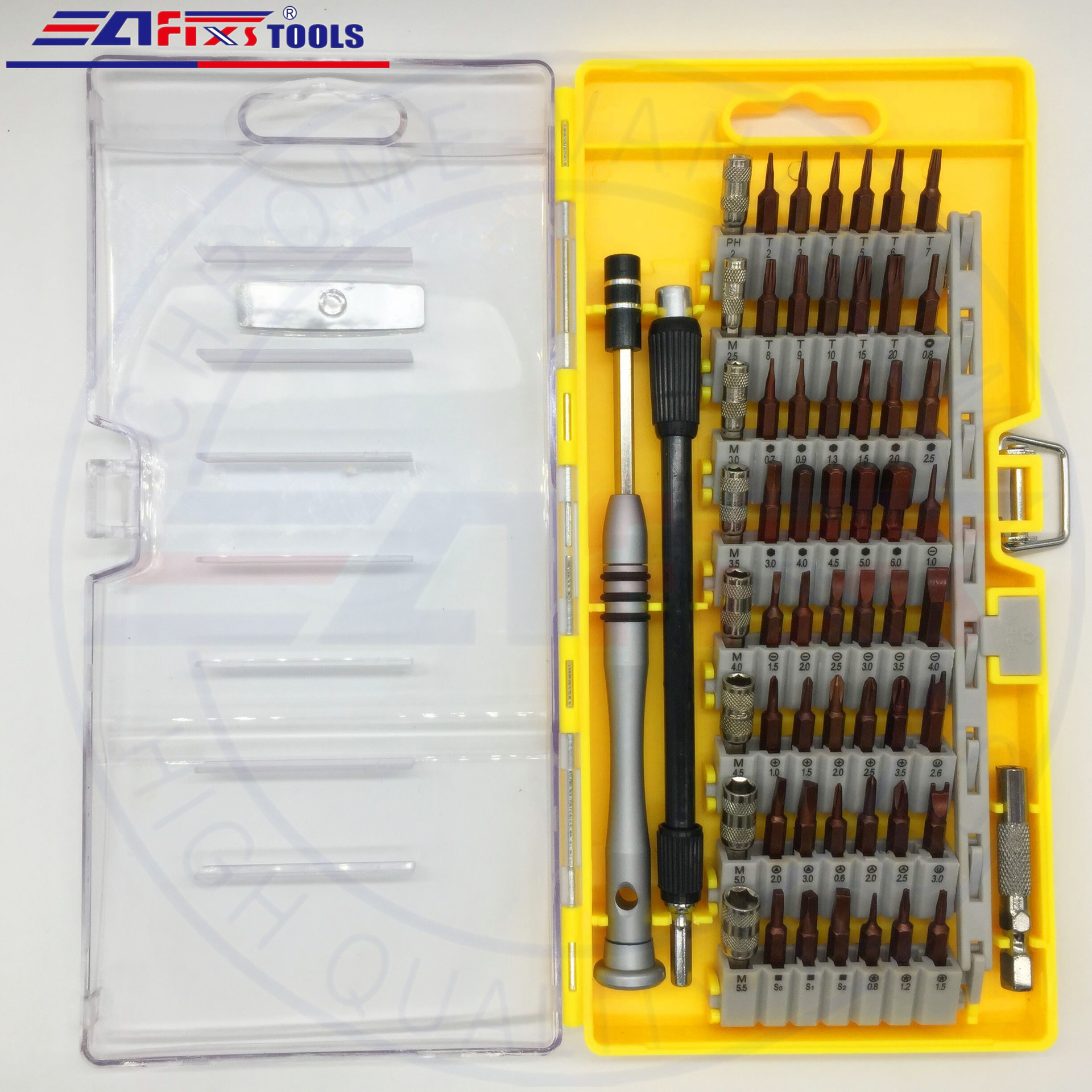 6100 Telecommunication Screwdriver Multi-Function Precision Screwdriver Set Screwdriver Screwdriver Gift Set Tool Specification drawing