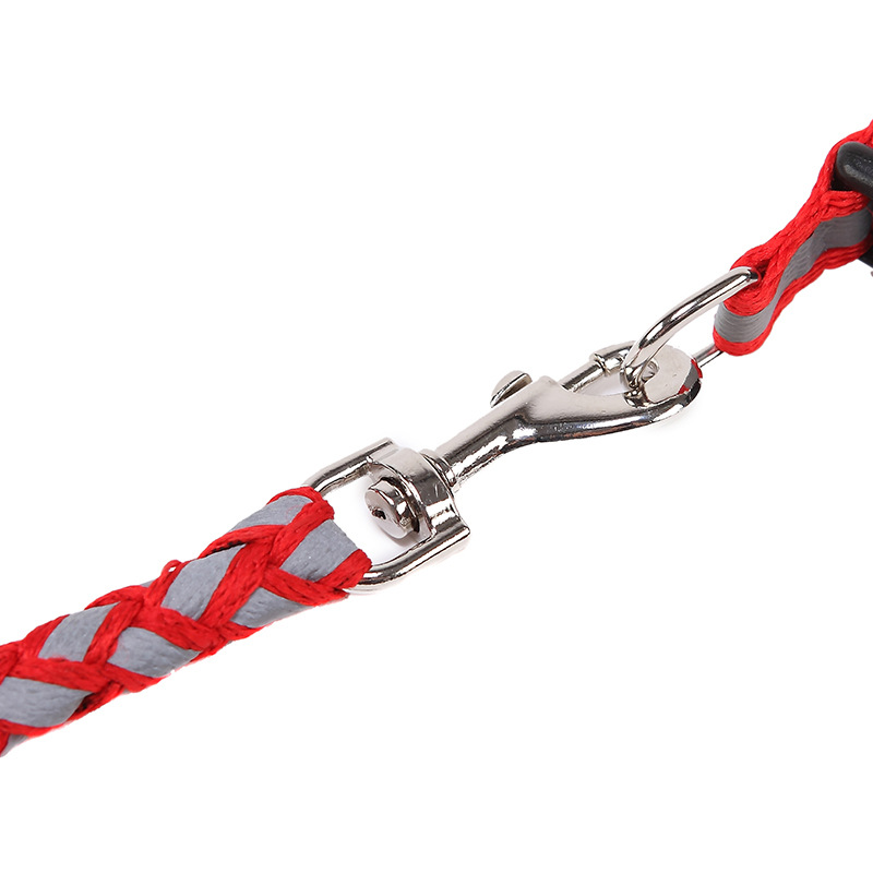 Pet leashes, reflective chest straps, dog leashes, large, medium and small-sized dog chains, Teddy and golden retriever dog chains, wholesale of pet supplies Specification image