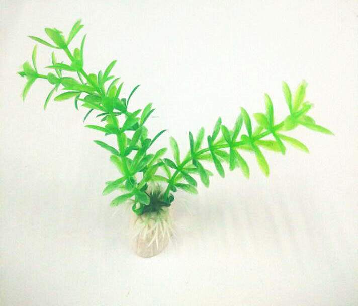 Simulated aquatic plants, aquarium fish tank landscaping, plastic aquatic plants, aquarium craft flowers, decorative aquatic plants details Picture