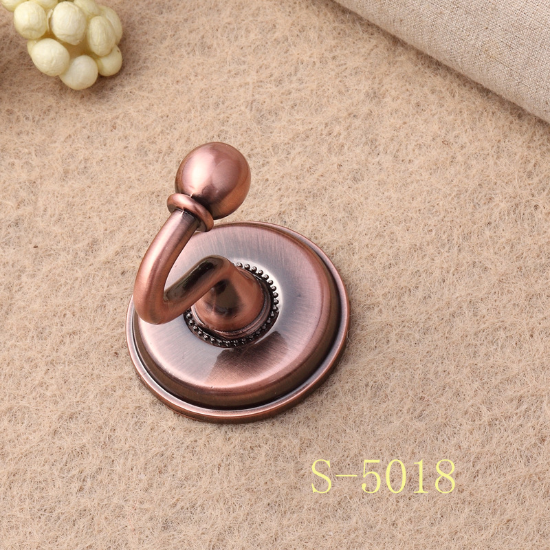 创意简约窗帘配件辅料窗帘挂钩衣帽钩S-5017壁钩墙饰窗帘配件辅料产品图