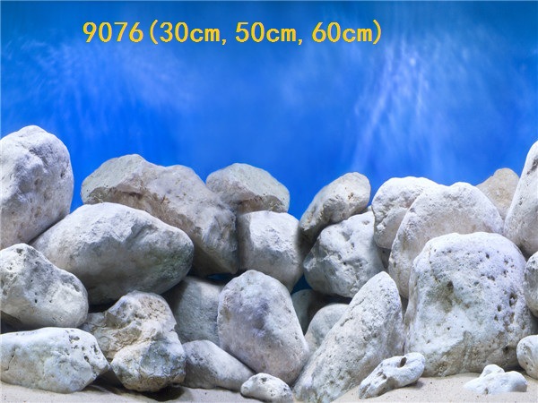 Wholesale export of 50cm high background painting, single-sided thin painting, 3D stereoscopic ecological aquarium sticker paper Application Scenario