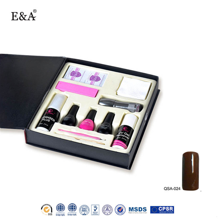 E&A Nail Polish Glue Set QQ Nail Complete Set with Tool Base glue Sealing Layer Set, exclusively for export Application Scenario