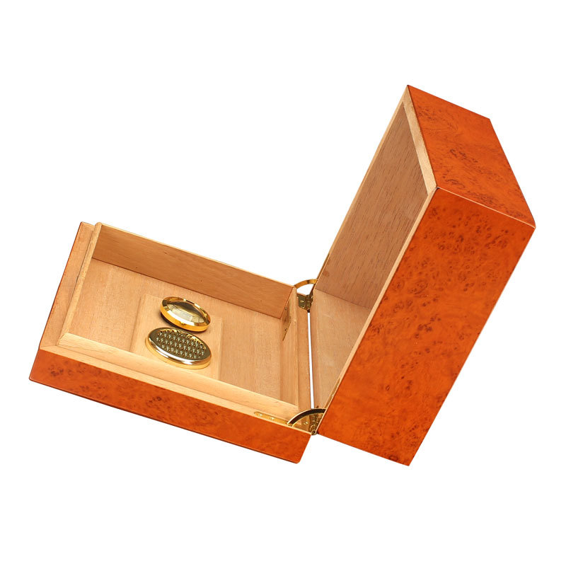 LUXFO雪松木雪茄盒便携式雪茄盒雪茄保湿盒时尚雪茄收纳盒礼品详情图4