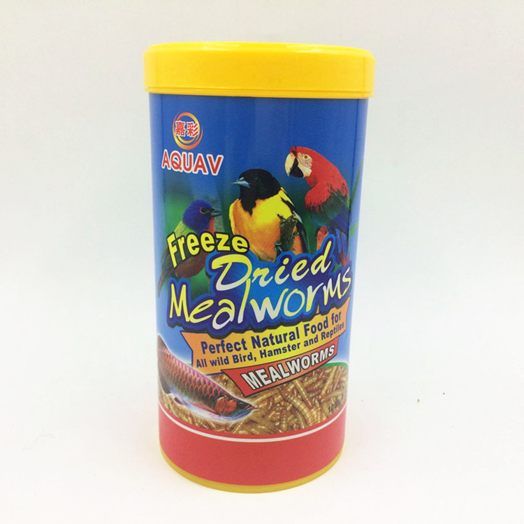 批发鱼饲料冻干面包虫鱼食/可做出口/FD/Mealworm/龟饲料鱼饲料产品图