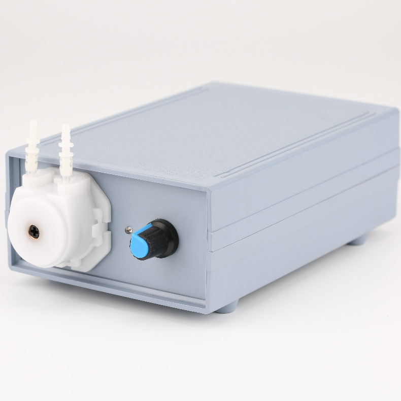 Adjustable flow rate peristaltic pump, silicone tube pump, laboratory test pump, water pump with 12v/24v power transformer details Picture