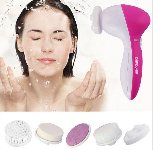 TV5合1护理洗脸机洁面仪按摩仪洗脸仪器清洁刷洗面刷工具