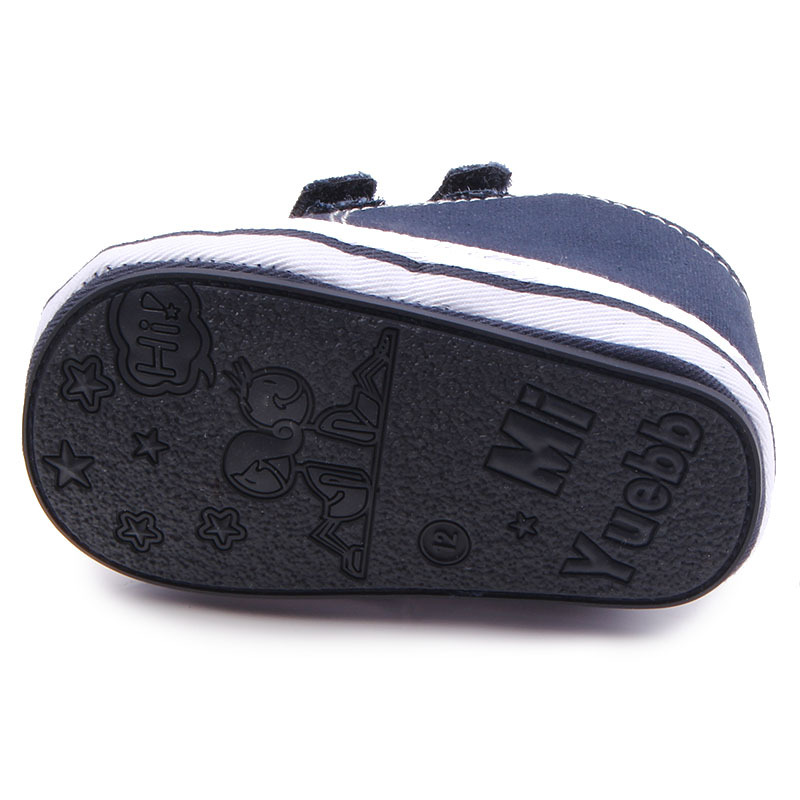 Autumn new double-row Velcro baby walking shoes, rubber-soled baby shoes for export DJ0644 Item Picture