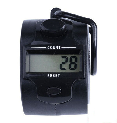 Wholesale 1001 manual electronic counter /TASBEEH/ hand-held press counter Application Scenario