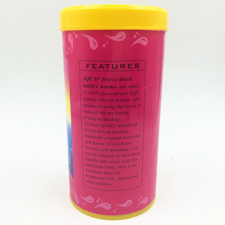 We can export and wholesale fish feed, dried red worm filaments, fish food, FD Tubifex, and small fish quantities Specification image