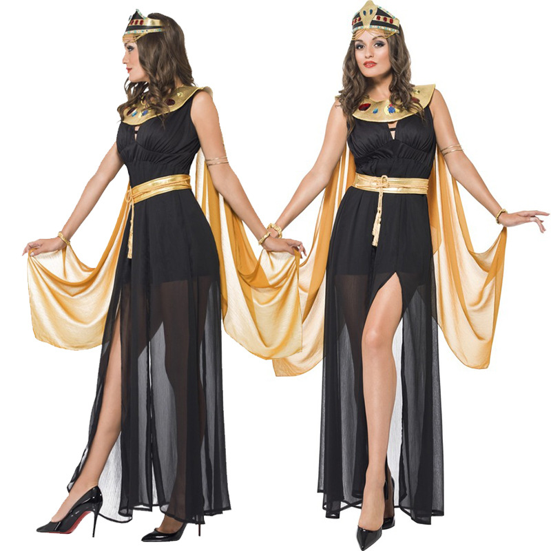 万圣节服装阿拉伯民族服装cosplay埃及法老艳后服装古罗马公主服图