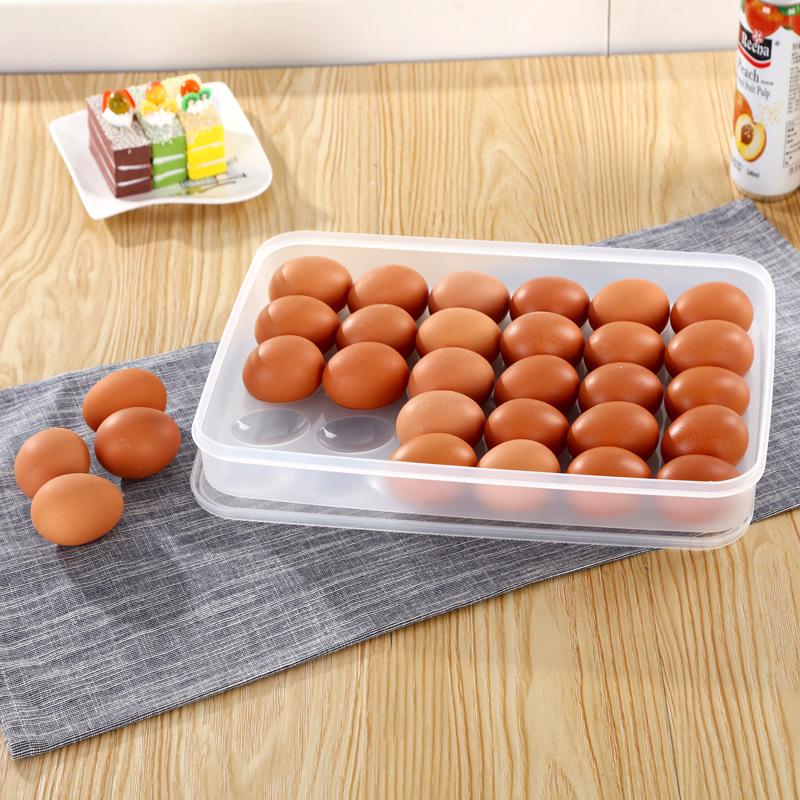 简约款鸡蛋盒/塑料食物保鲜细节图