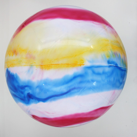 淘气堡乐乐宝15英寸充气大皮球云彩球儿童玩具球PVC材质直径38cm