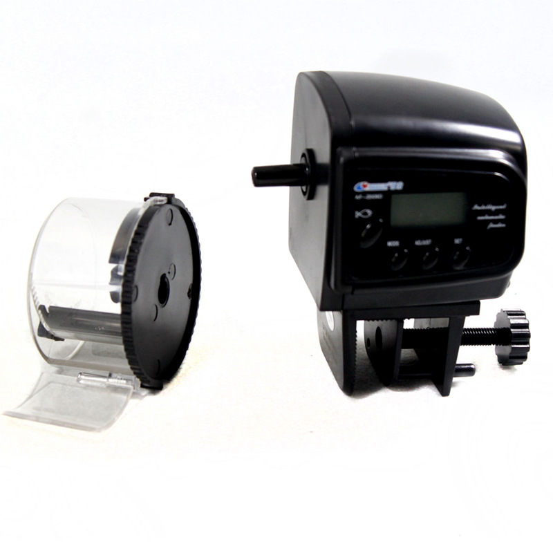 Fish tank automatic feeder, timed electronic feeding device, koi fish feeder, aquarium supplies AF-2009D Application Scenario